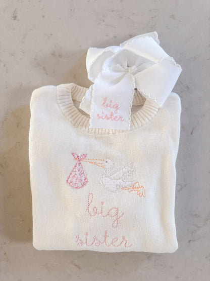 The Stork “Big Sister” Sweater or top