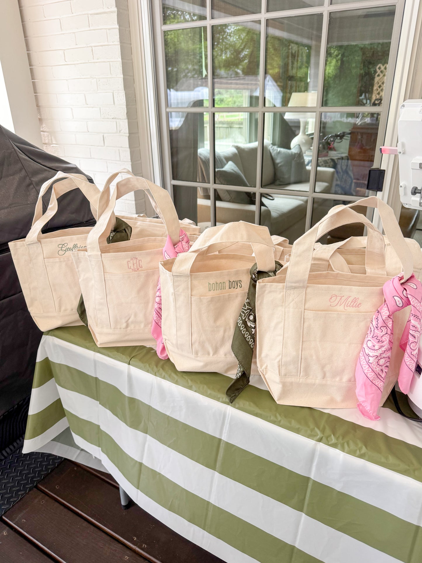 Mini Canvas Tote