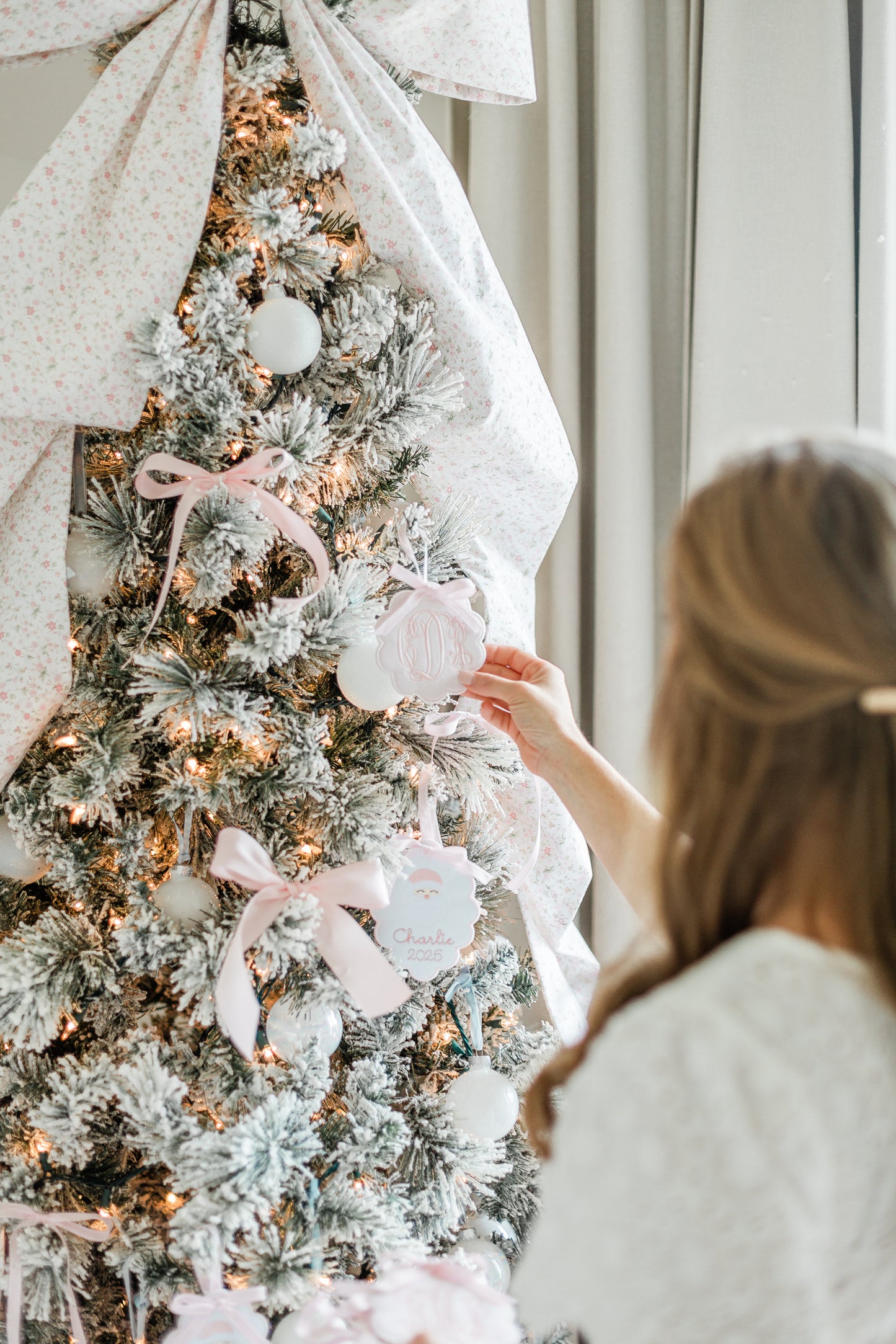 Heirloom Christmas Ornament- Bow Shape