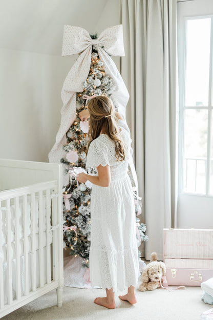 Custom Tree Topper Bow- Design Your Own