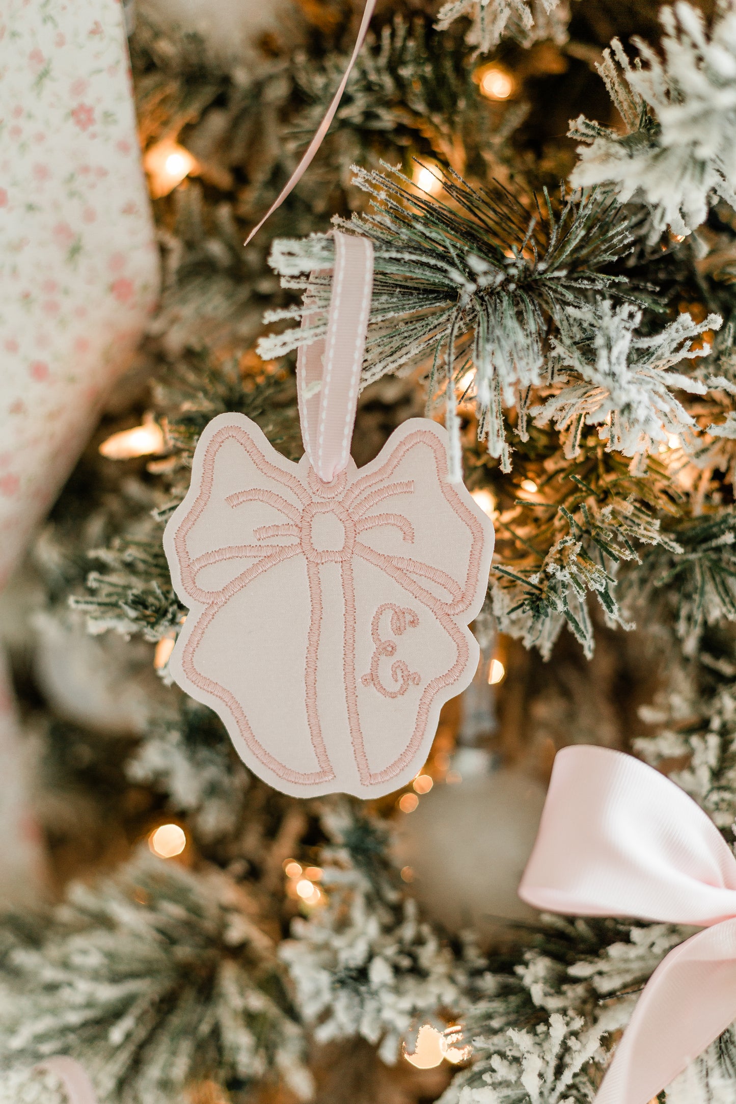 Heirloom Christmas Ornament- Bow Shape