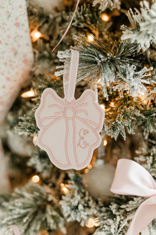 Heirloom Christmas Ornament- Bow Shape