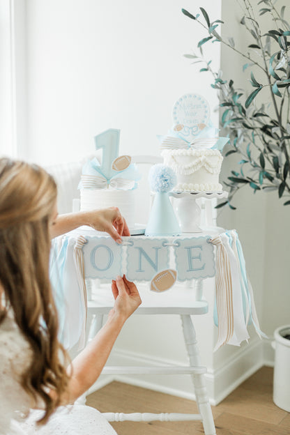 My First Year Down Football Party Suite