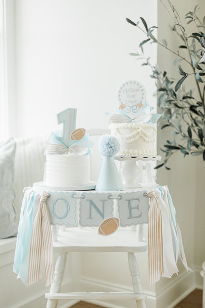 My First Year Down Football Party Suite