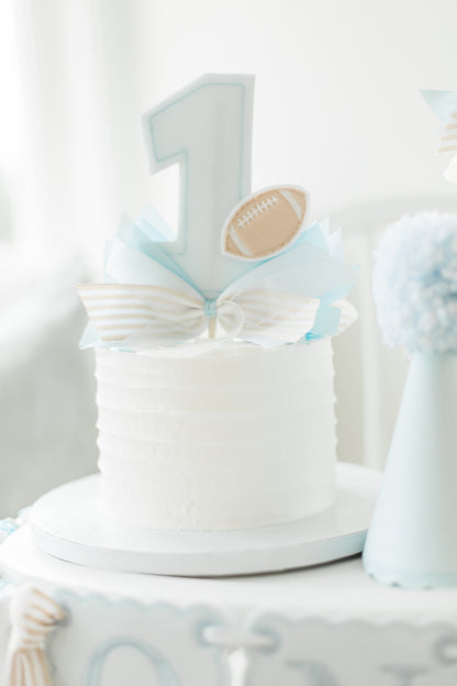 My First Year Down Football Party Suite