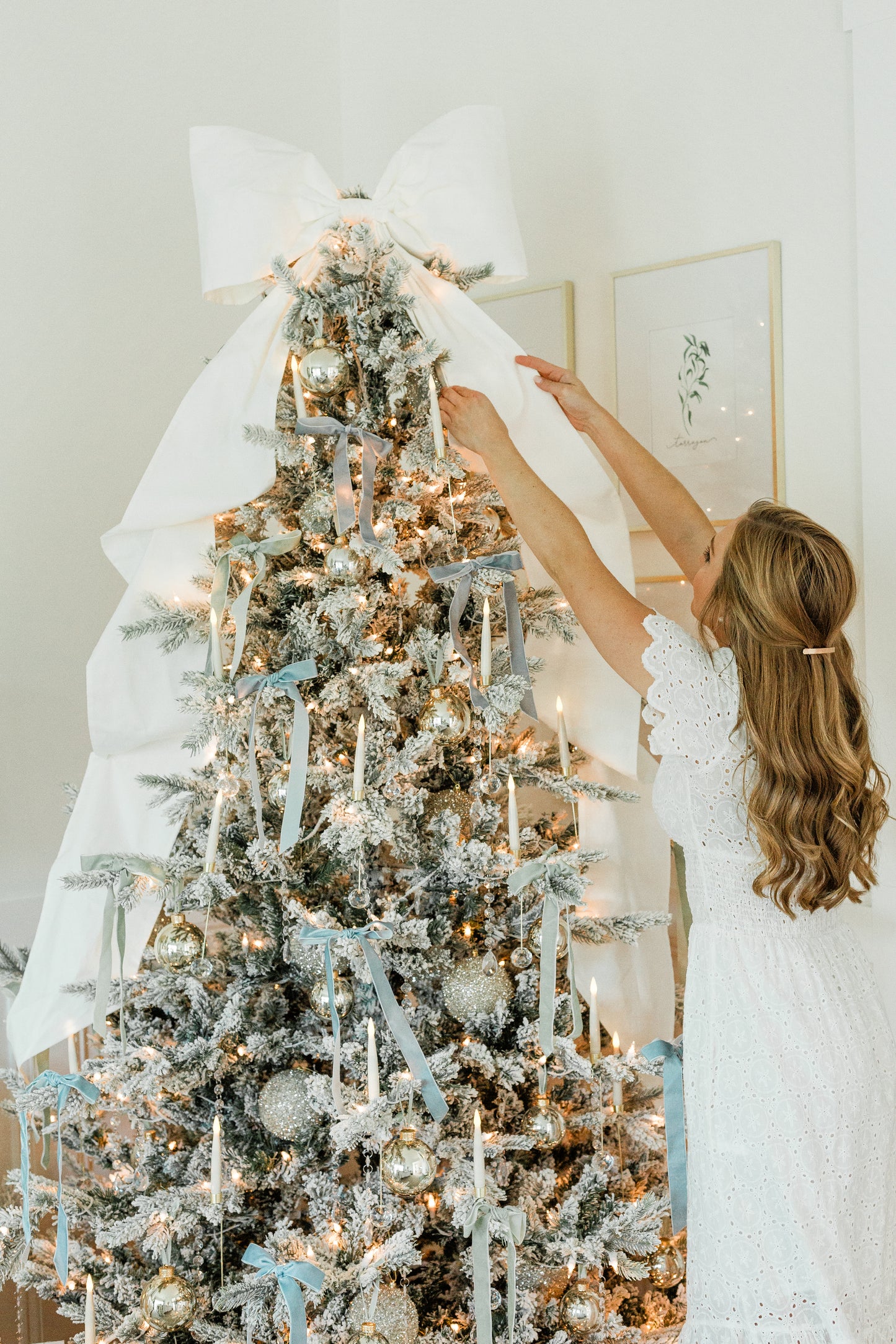 Custom Tree Topper Bow- Design Your Own