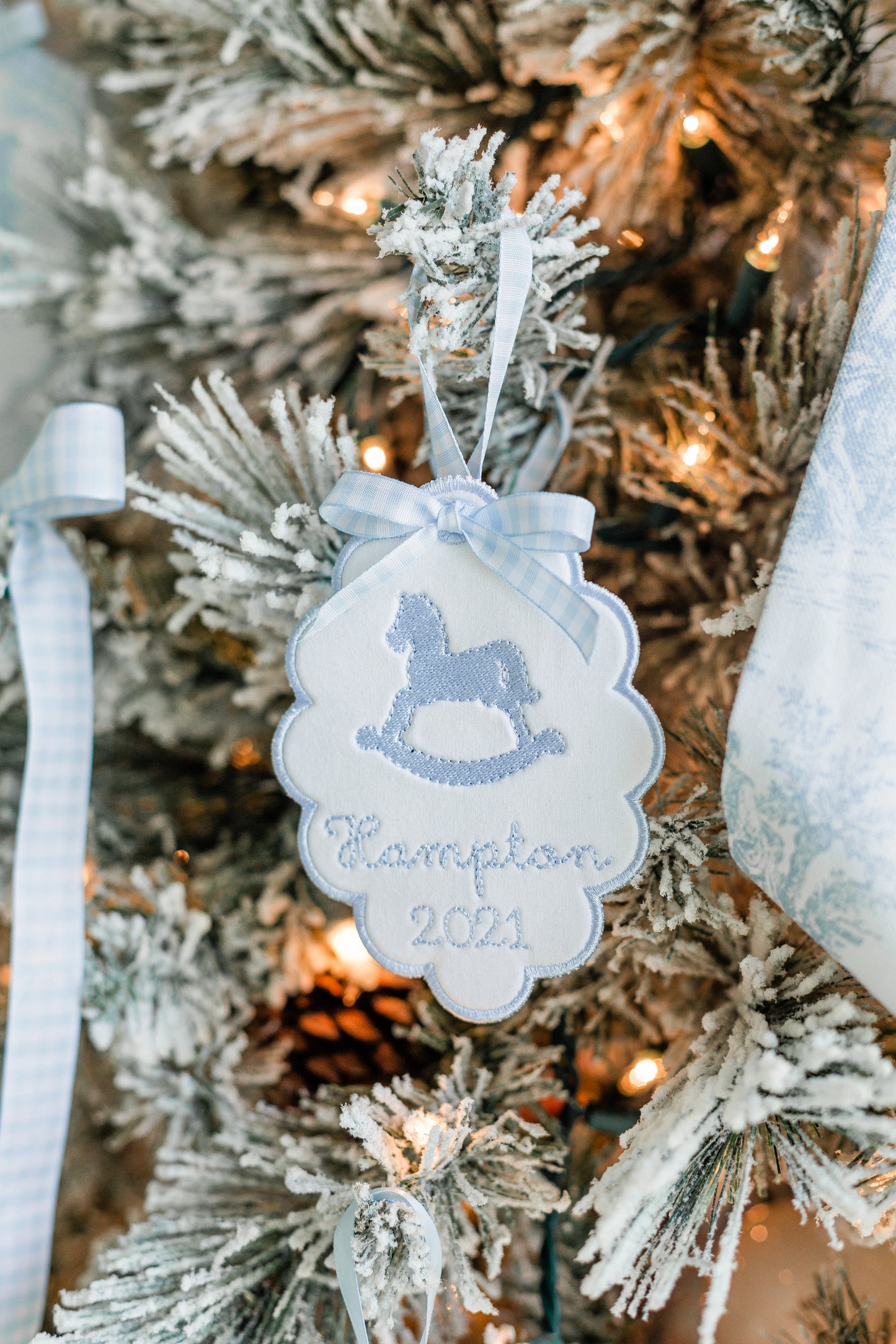 Custom Heirloom Christmas Ornament- Design Your Own