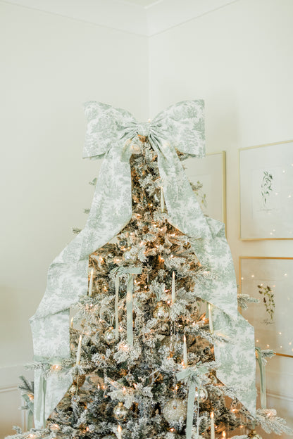 Custom Tree Topper Bow- Design Your Own