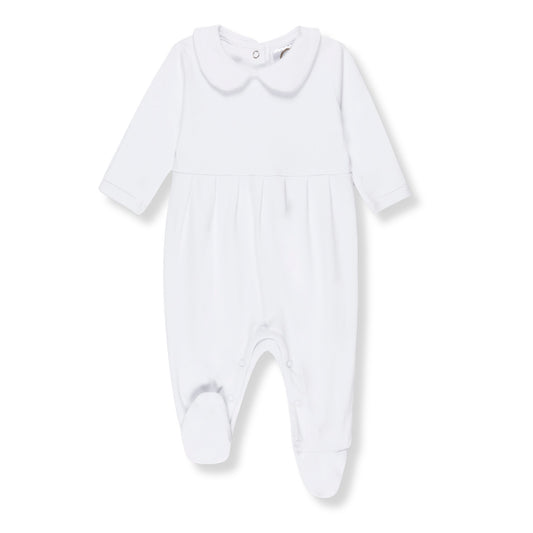 Baby Boy Collared Footie