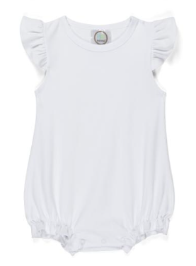 Baby Girl Flutter Sleeve Bubble