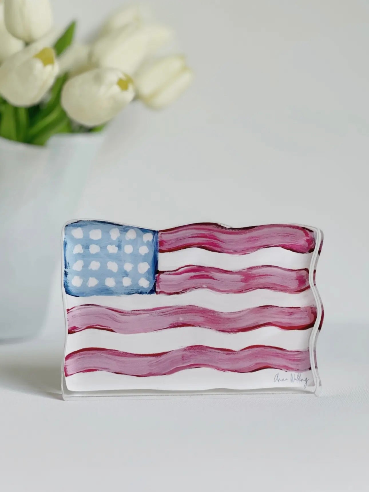 Acrylic American Flag