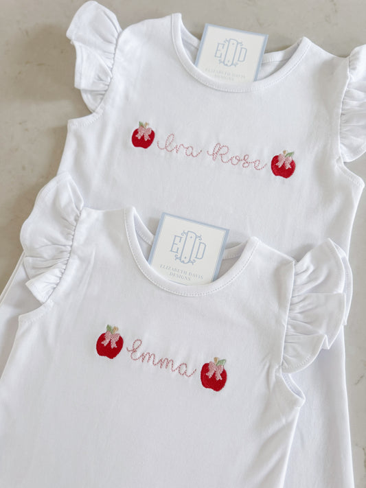 Baby Girl Flutter Sleeve Bubble