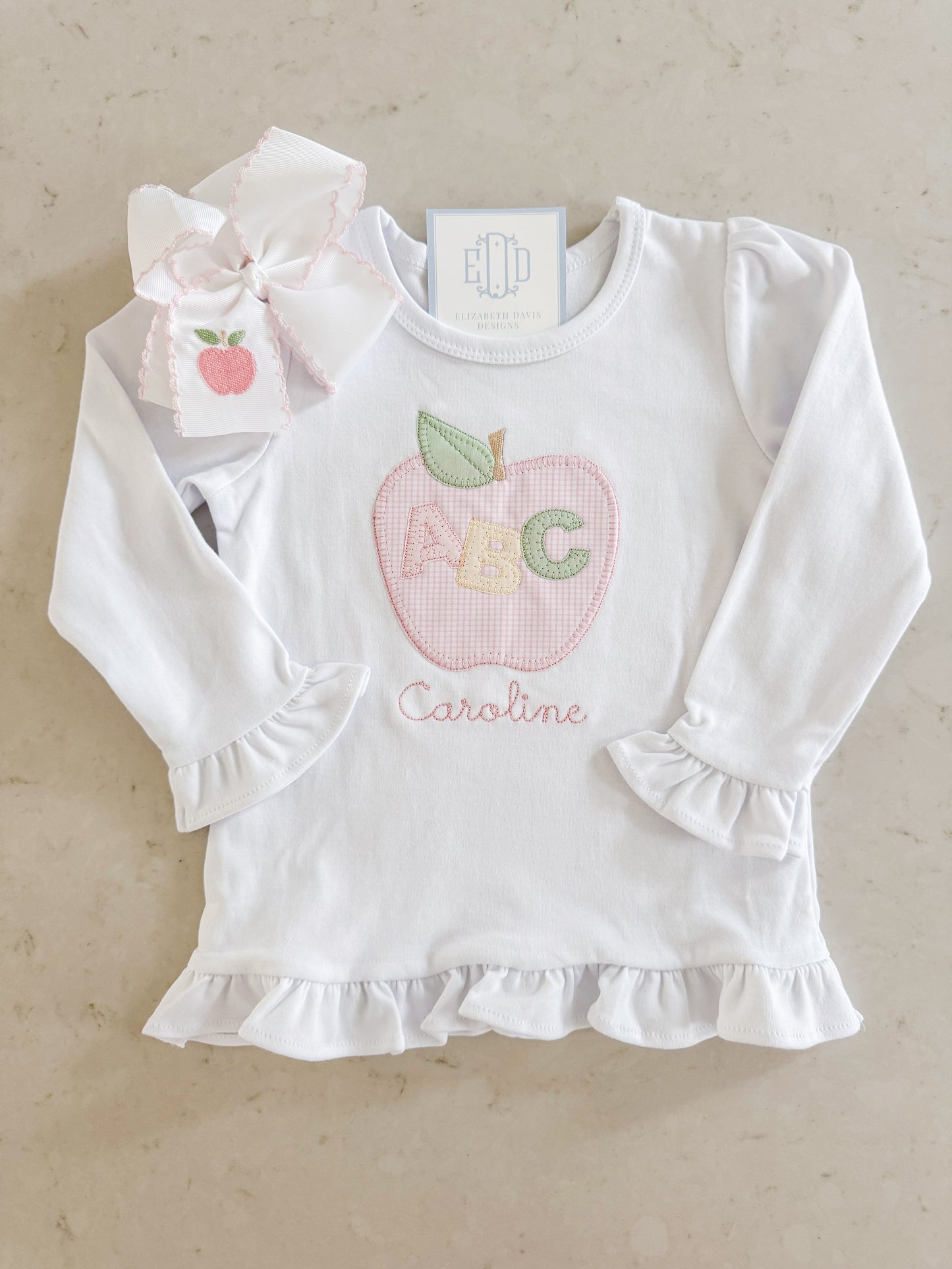 Girls Ruffle Tee