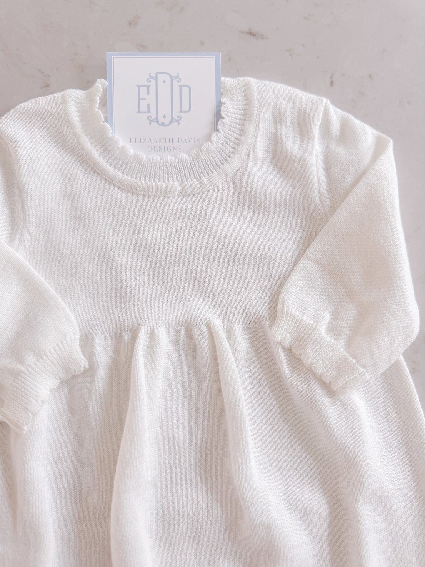 Newborn Knit Gown