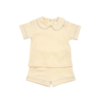 Boys Short Set - Collared Short Sleeve