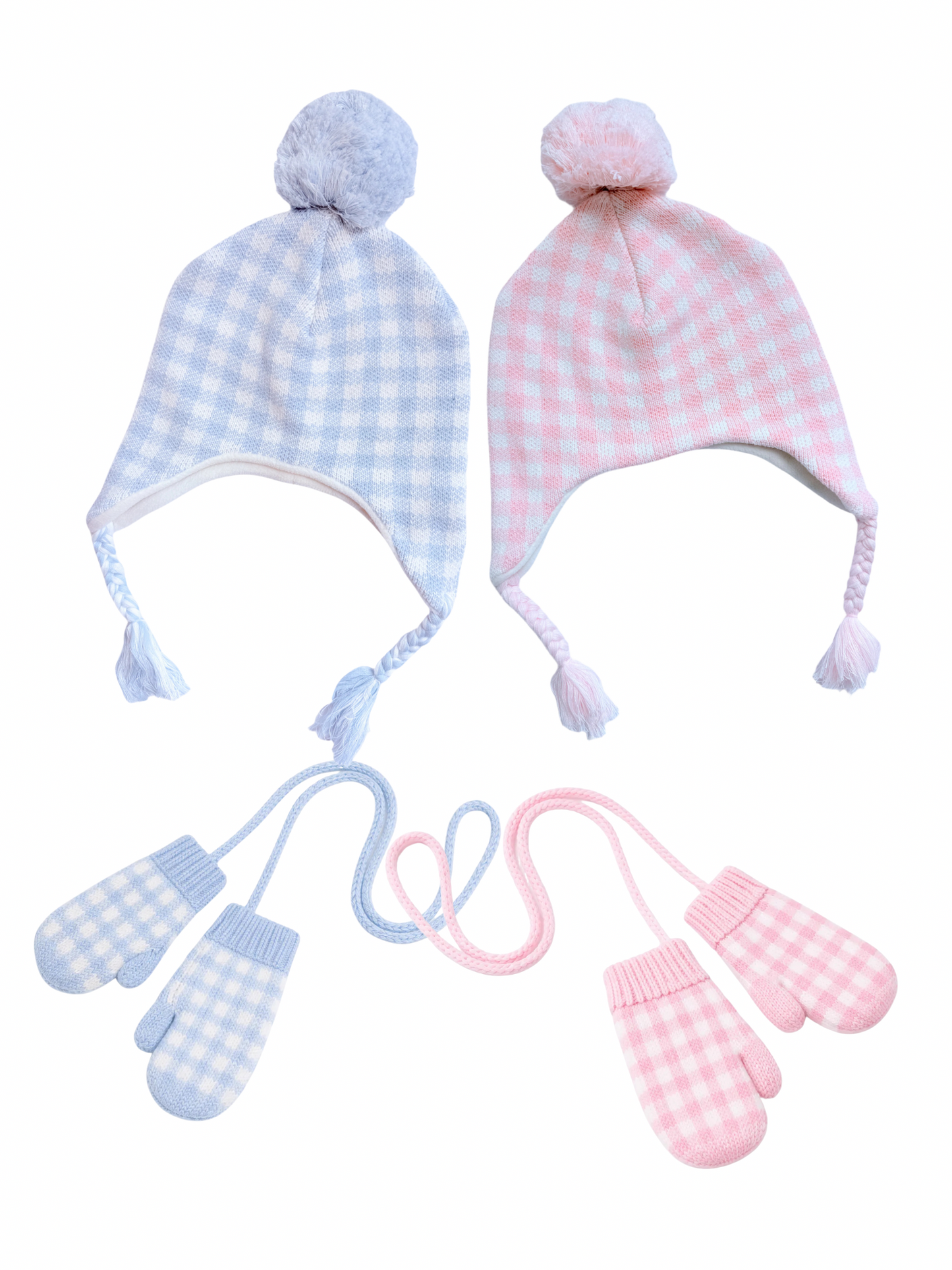 Pre-Order Gingham Hats & Gloves