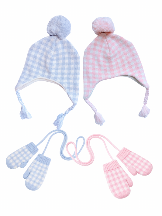 Pre-Order Gingham Hats & Gloves