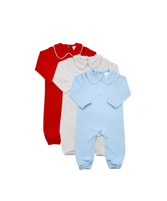 Boys Collared Romper