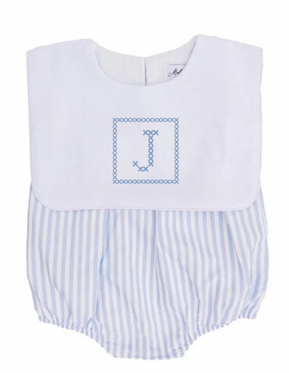 Baby Boy Blue Stripe Bubble