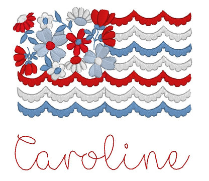 Baby Girl Picot Flutter Sleeve Bubble