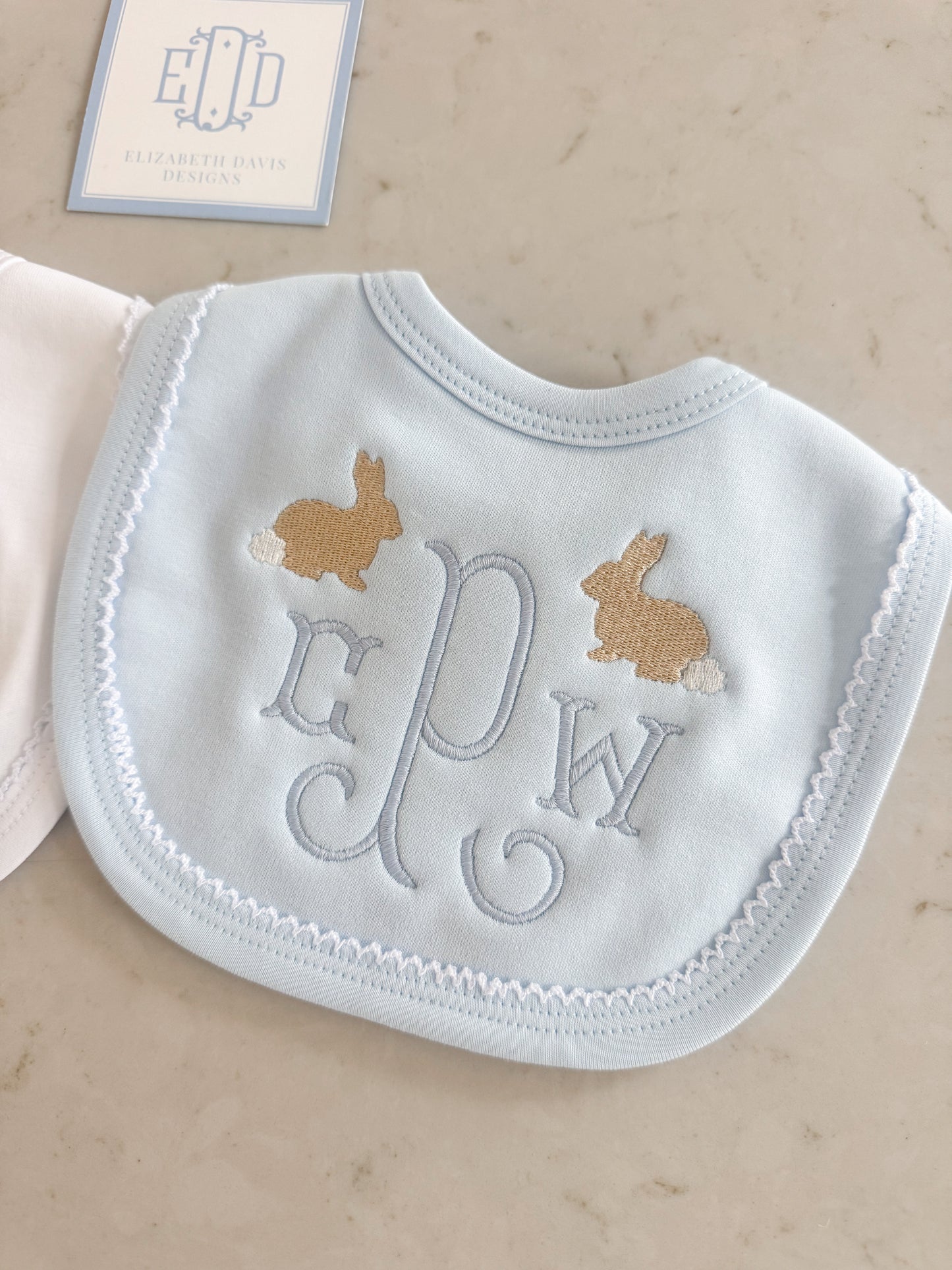 Picot Trim Bibs
