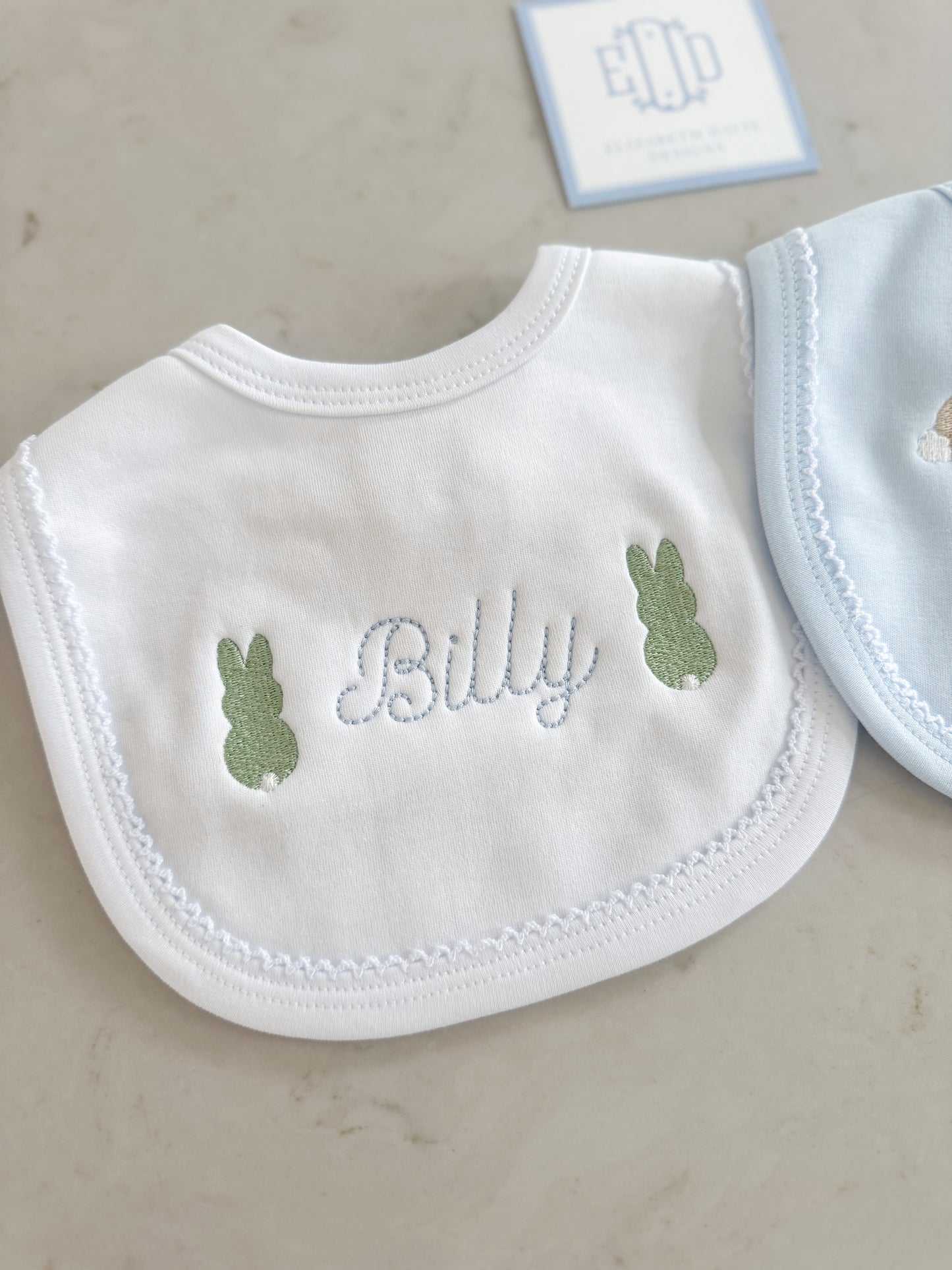Picot Trim Bibs