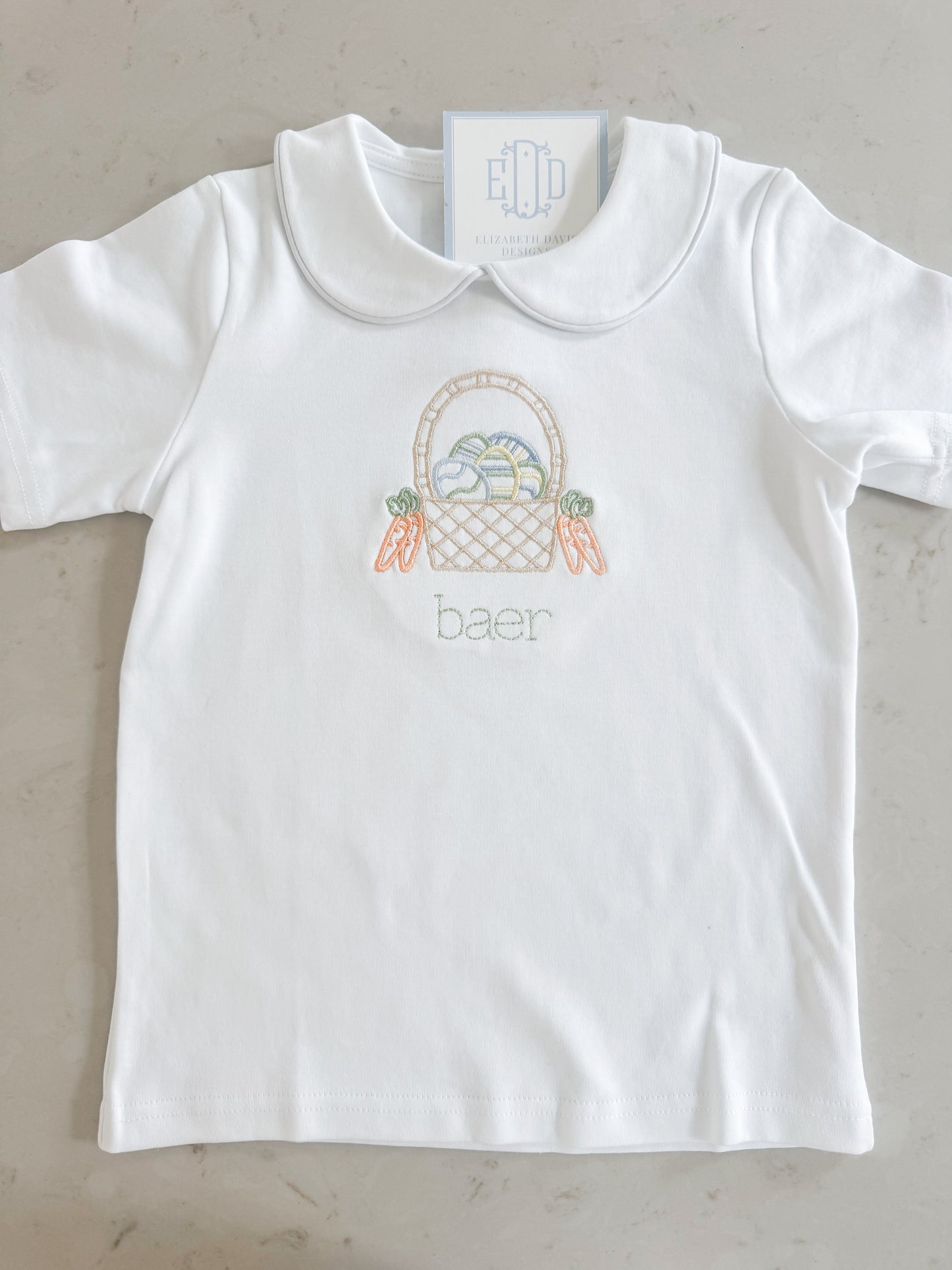 Boys Top - Collared Short Sleeve