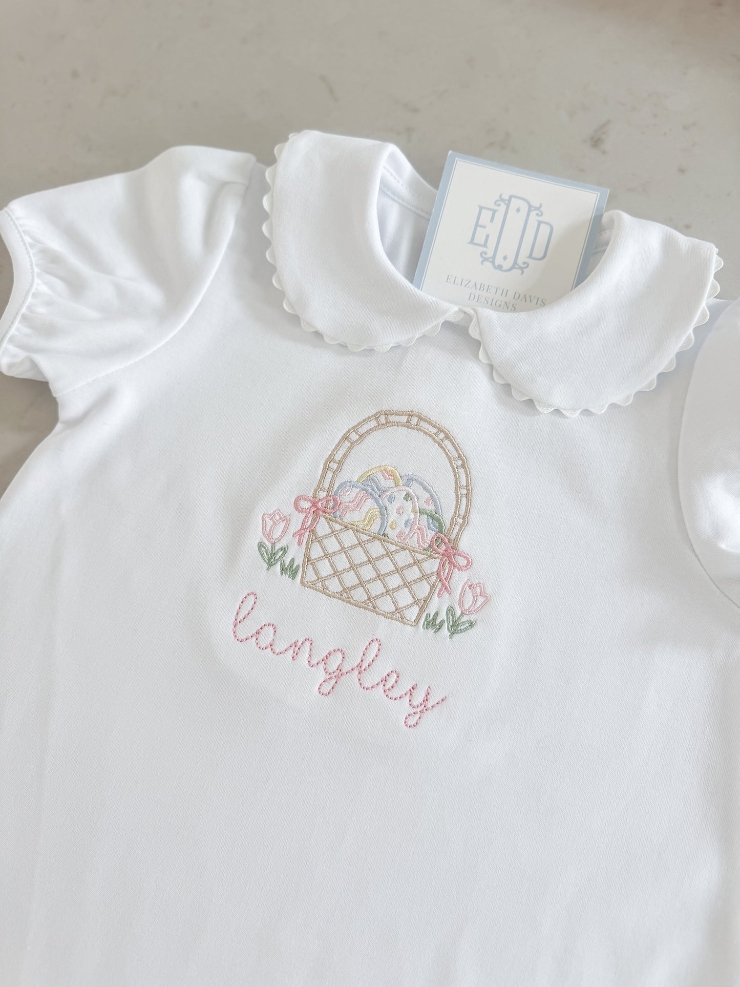 NEW! Girls Dresses - Scalloped Short Sleeve