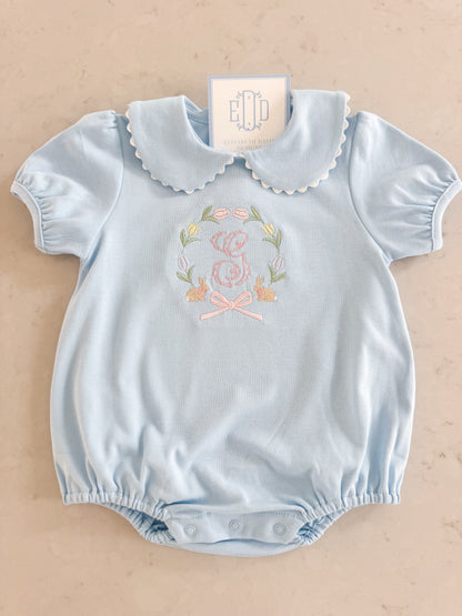 Girls Bubble - Scalloped Short Sleeve