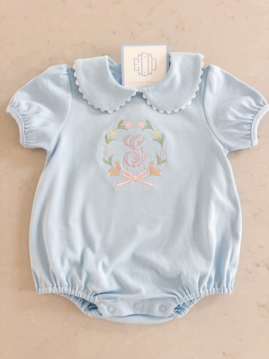 Girls Bubble - Scalloped Short Sleeve