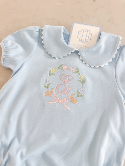 Girls Bubble - Scalloped Short Sleeve