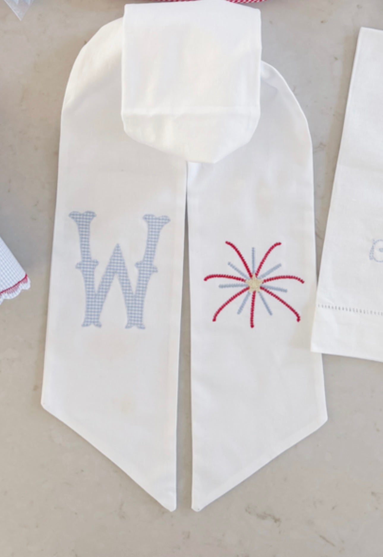 Wreath Sash