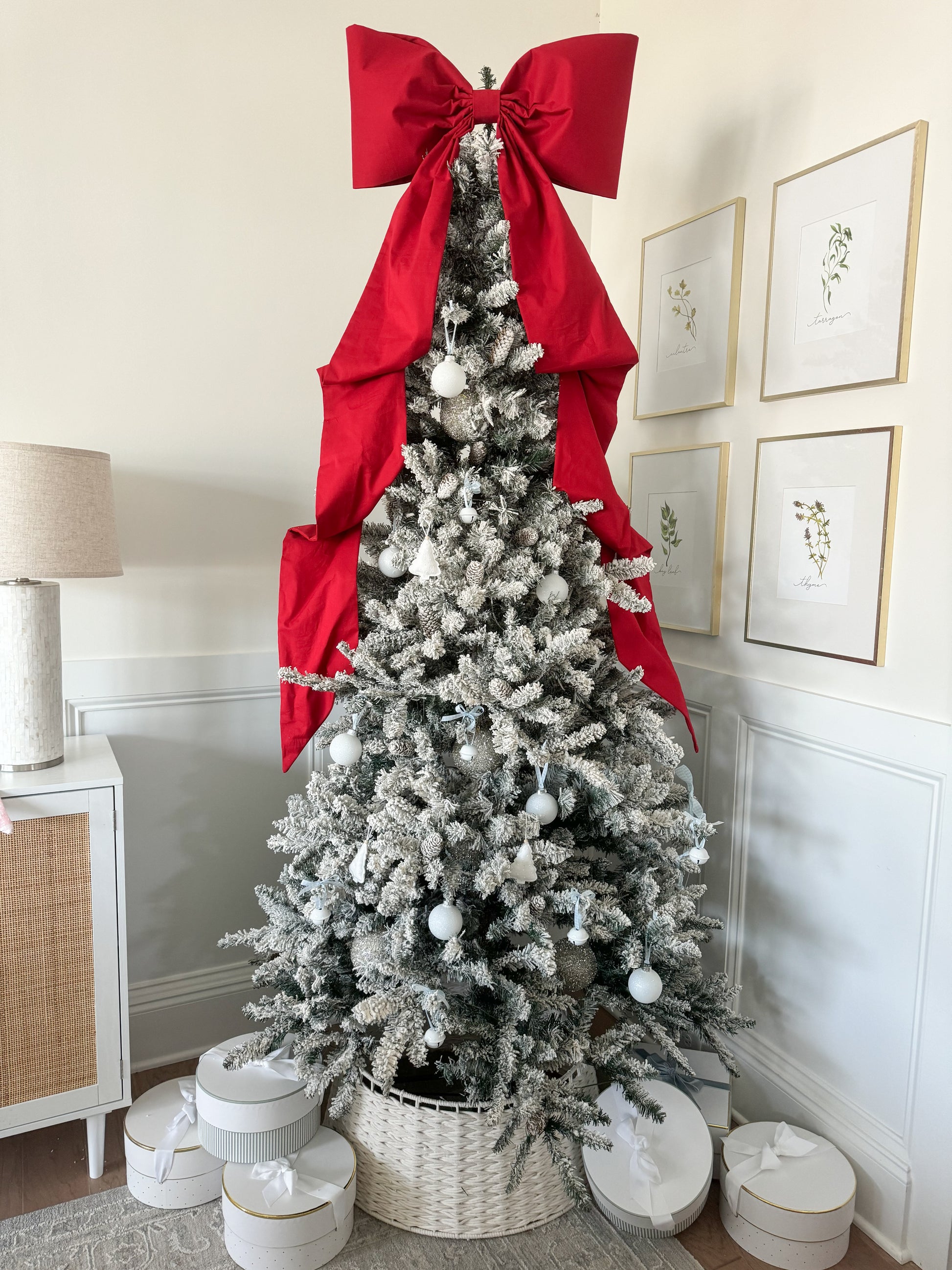 Tree Topper Bow- Grande – Elizabeth Davis Designs