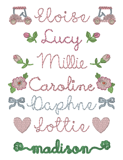 Scalloped Pacifier Clip