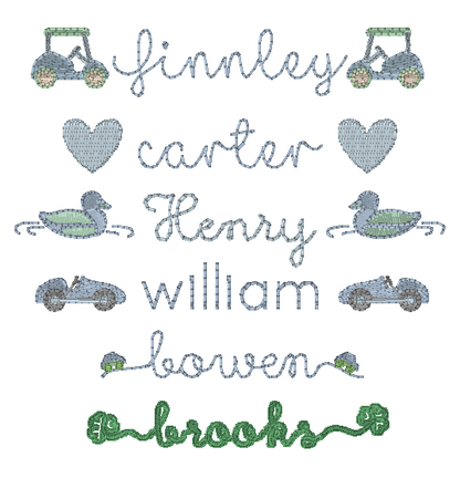 Scalloped Pacifier Clip