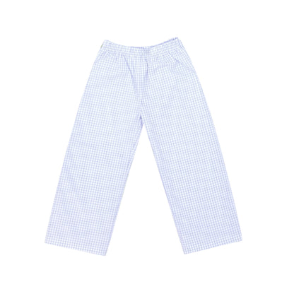 Boy's Windowpane Check Pants