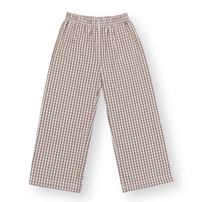 Boy's Gingham Pants - Winter