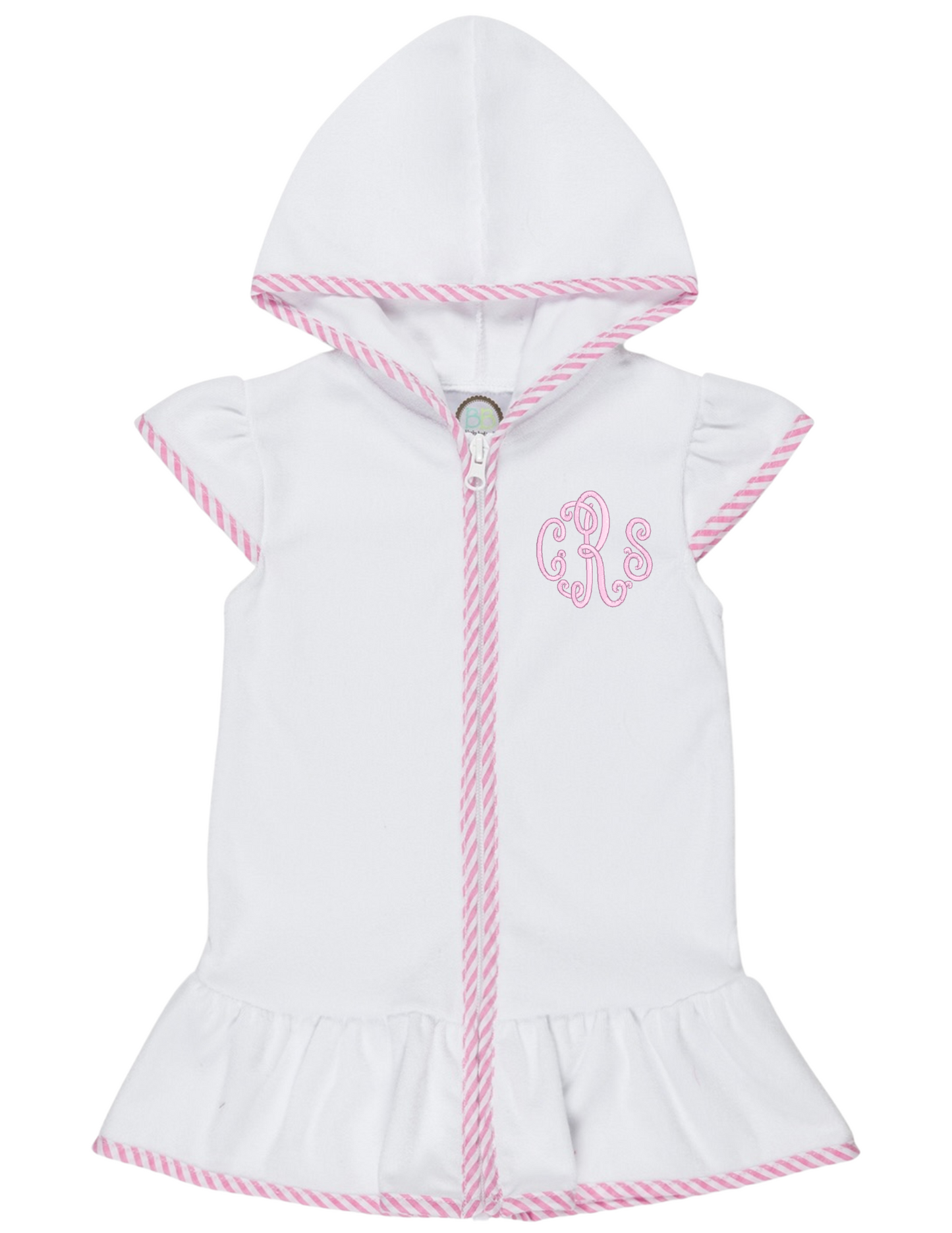 Girls Terry Swim Cover Up