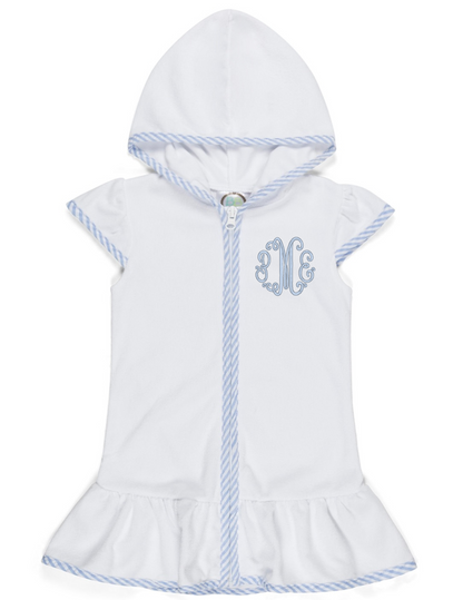 Girls Terry Swim Cover Up